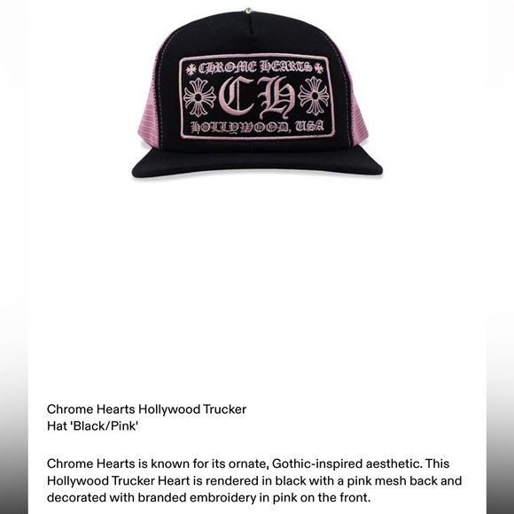 Chrome Hearts hollywood trucker hat - Picture 7 of 7